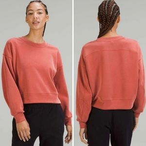 NWT Lululemon Perfectly Oversized Crop Crew size 2